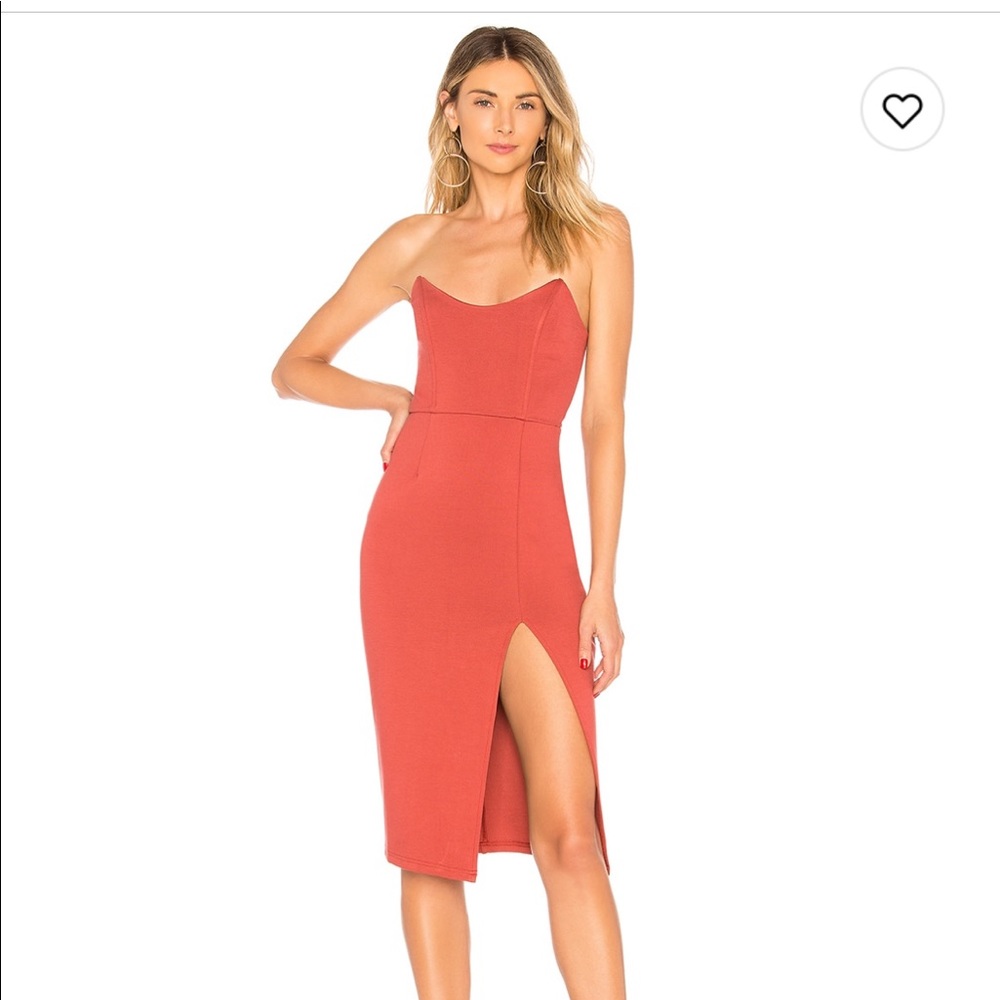Bye the way strapless dress from REVOLVE
